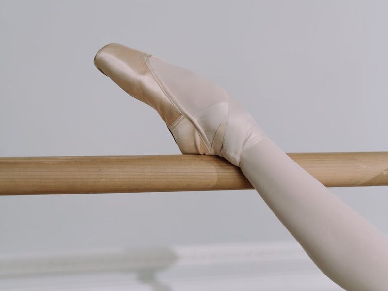 Minimalist training studio with soft golden light